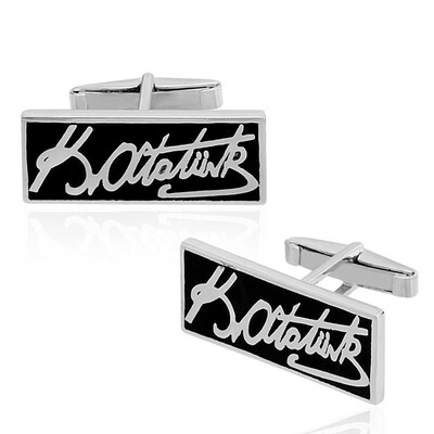 Tekbir Silver - Sterling Silver 925 Cufflink